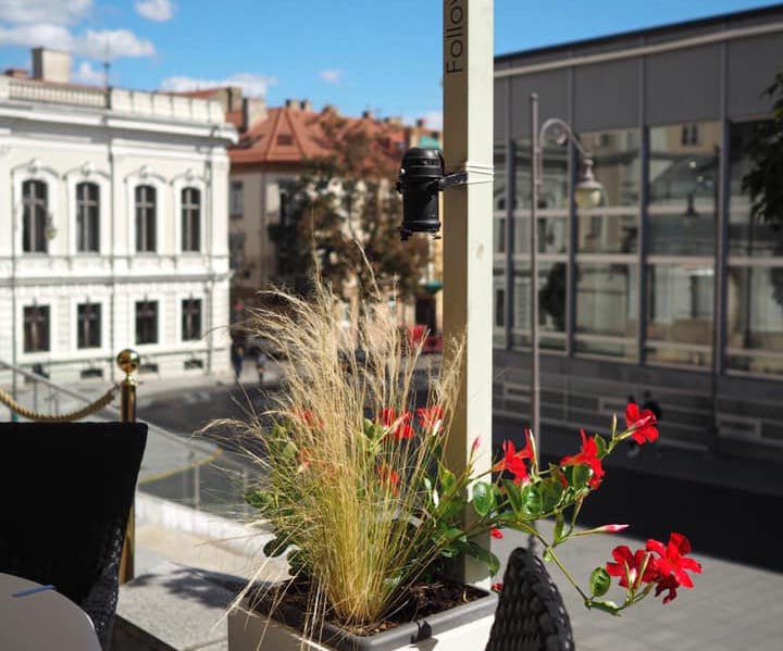 Carré Bar & Lounge - Vilniaus restoranai su vaizdu.