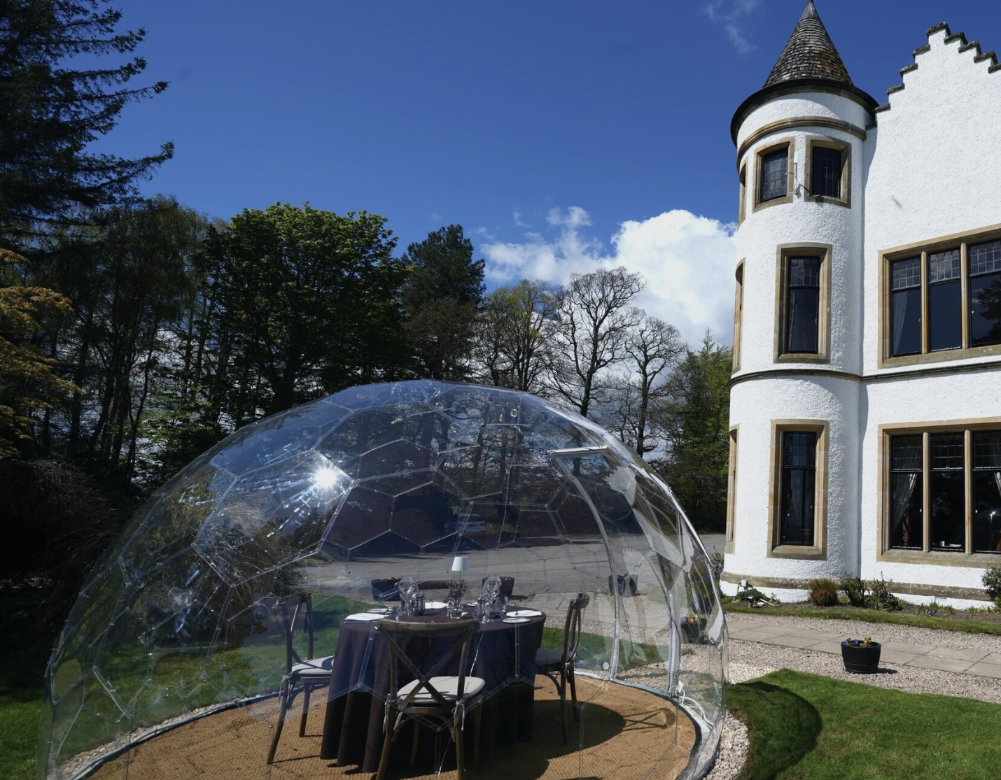 Kincraig Castle Hotel - Dine at Dome - Scotland    