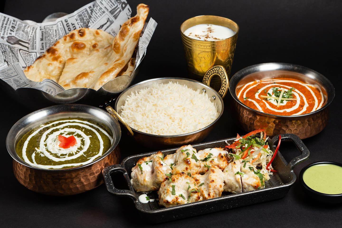 Sues Indian Raja - vaikiskas meniu