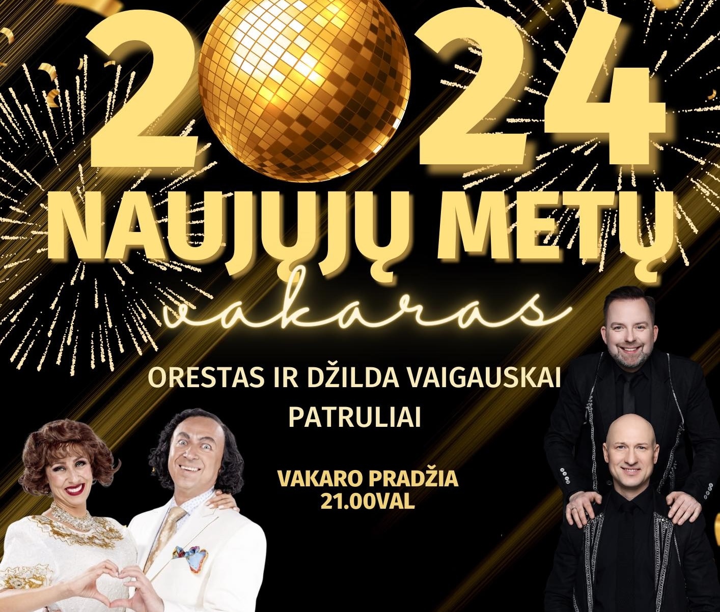 Central grill & lounge -  Naujuju sutikimas Marijampoleje