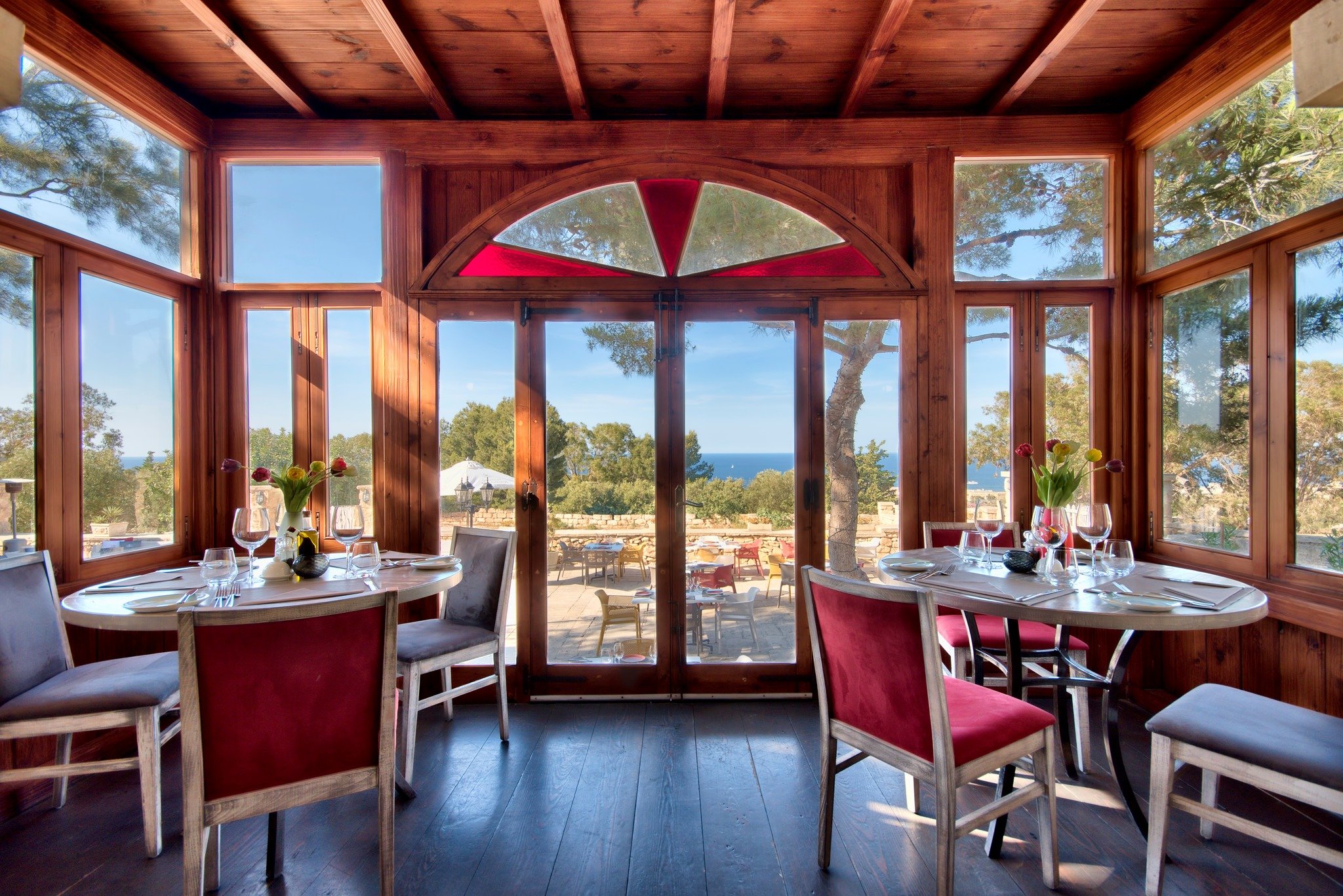 Madliena Lodge - Malta restaurants with a view